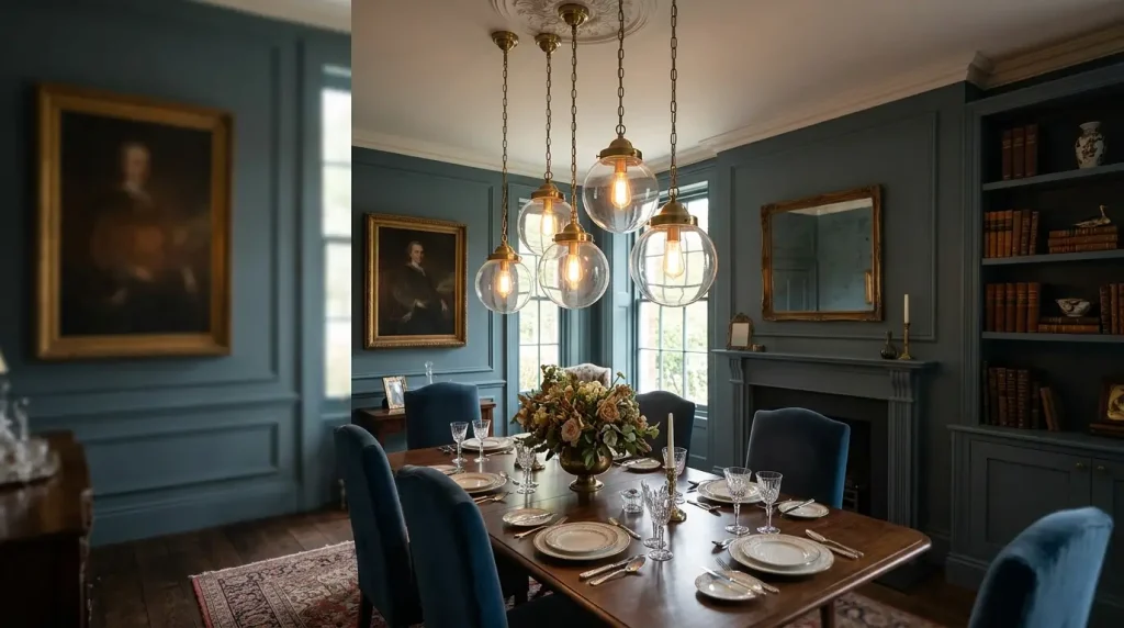 16. Vintage Globe Light Fixtures for Timeless Elegance