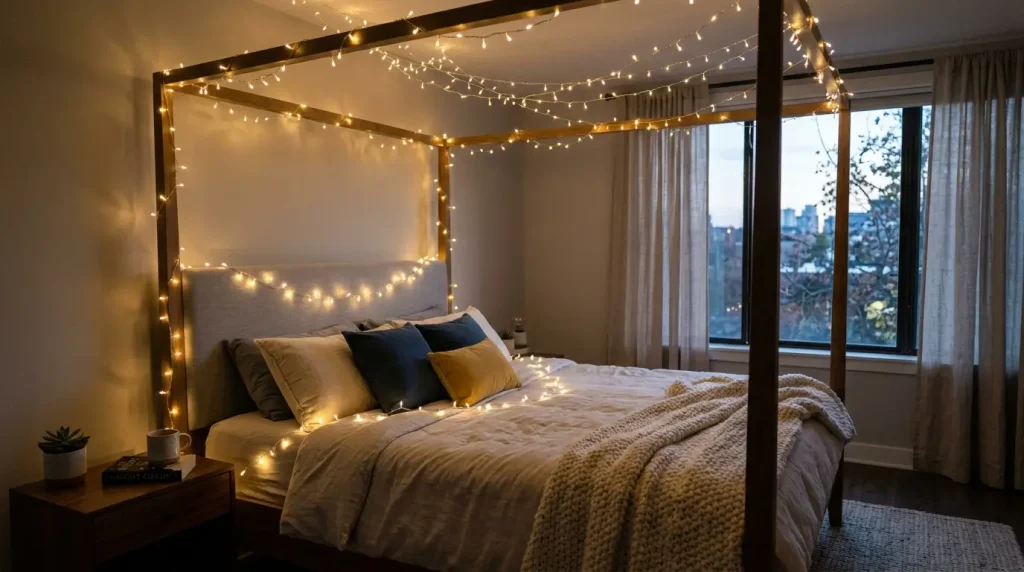 29. Whimsical Fairy Lights for Magical Charm