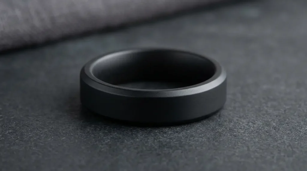 8. Matte Black Ceramic Band
