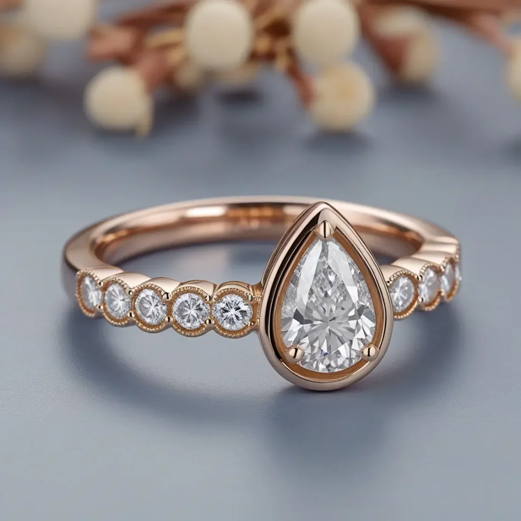 Bezel-Set Diamond Band