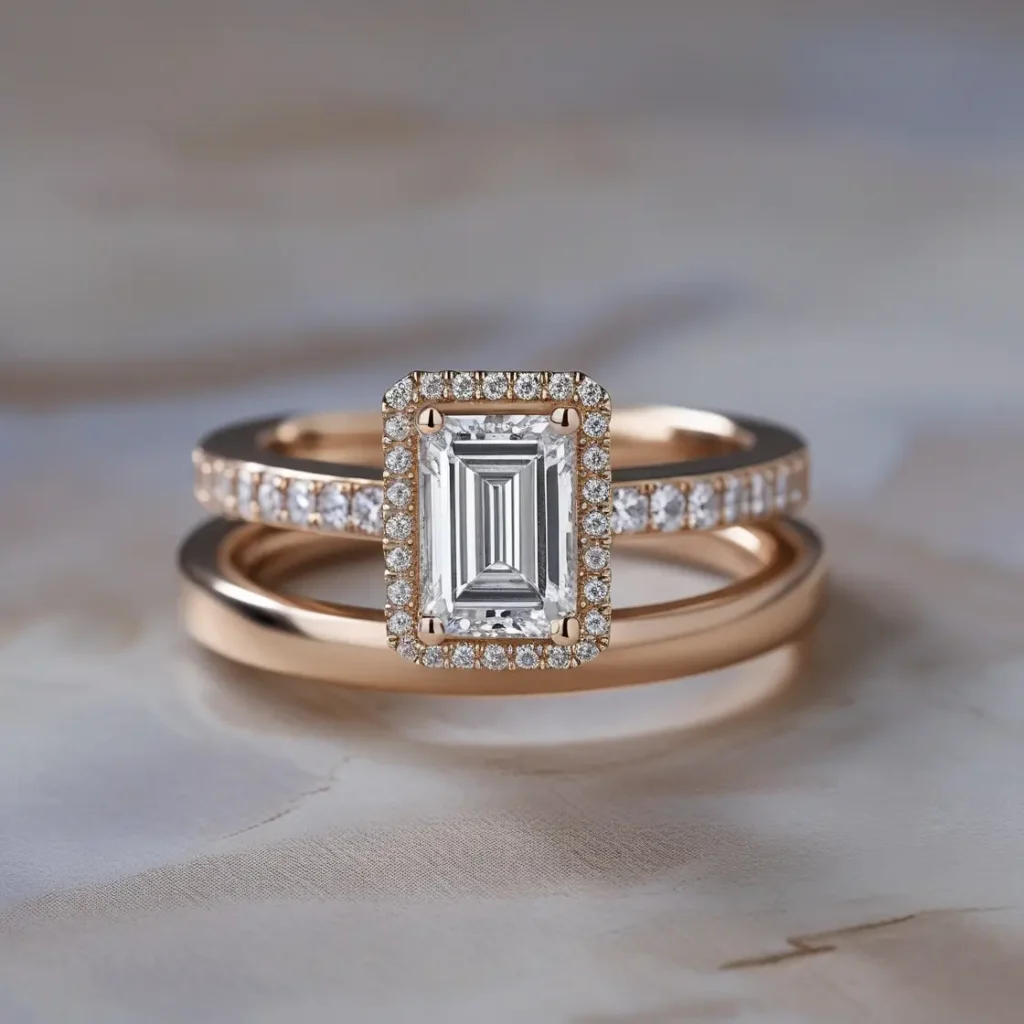 Bezel-Set Diamond Band