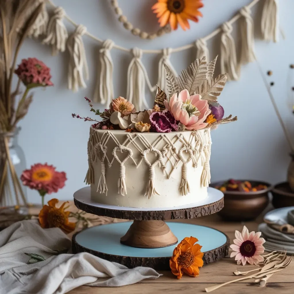 Boho-Chic Cake