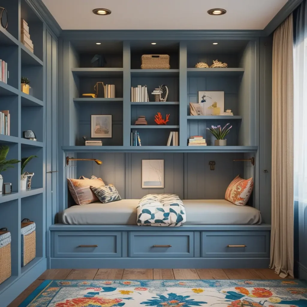Built-in Storage Nooks