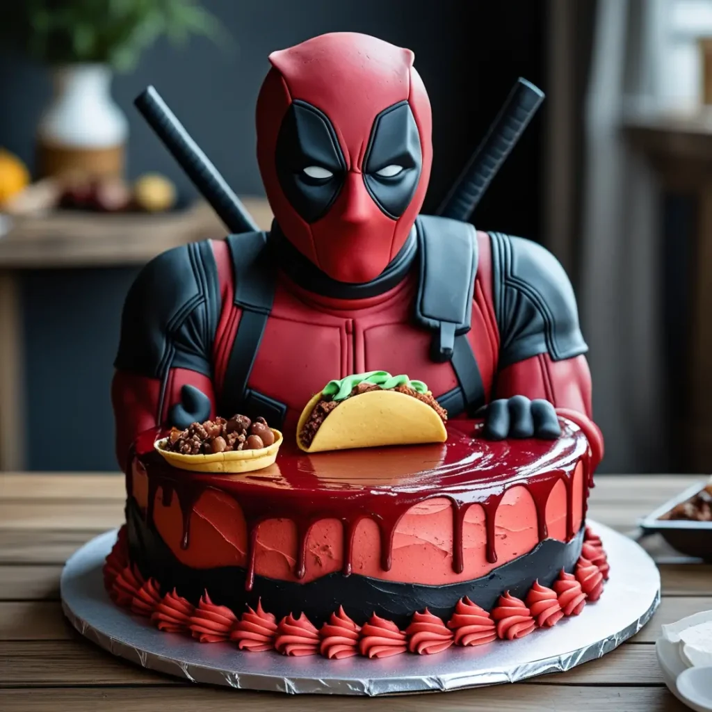 Deadpool Funny Cake