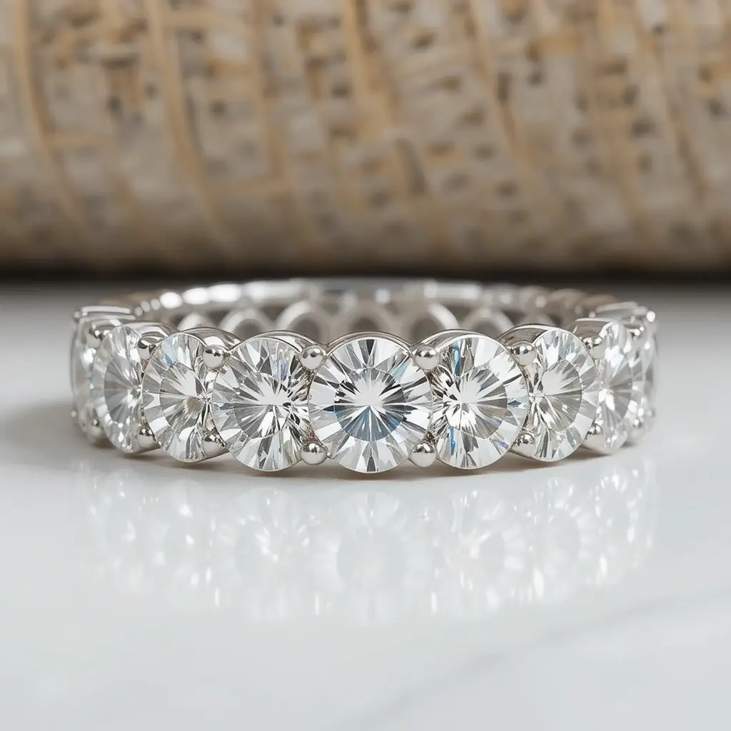 Eternity Band with Round Diamonds