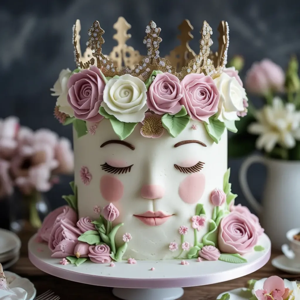 Flower Crown Cake