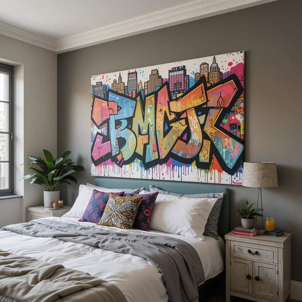 Graffiti Art Canvas for an Urban Look