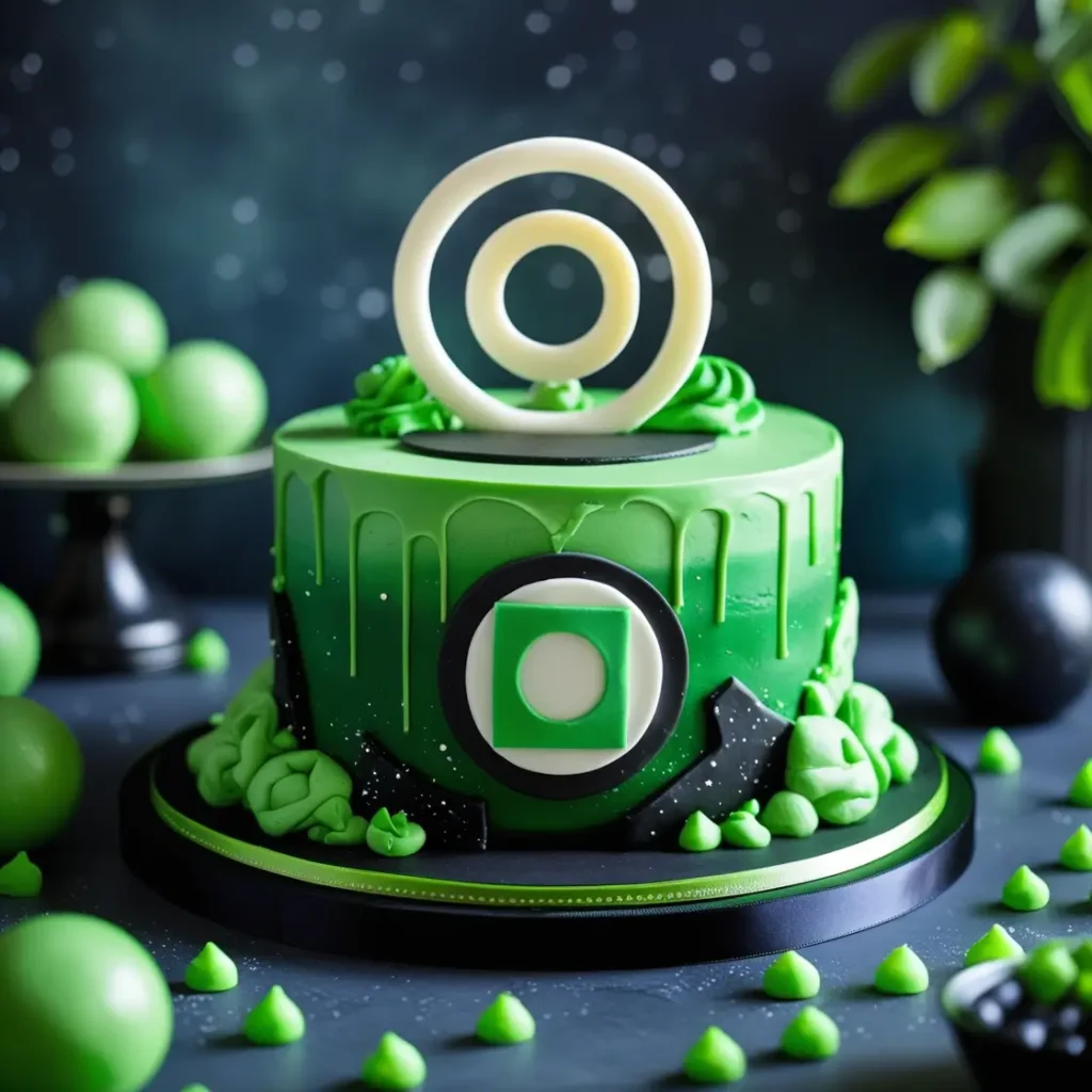 Green Lantern Power Cake