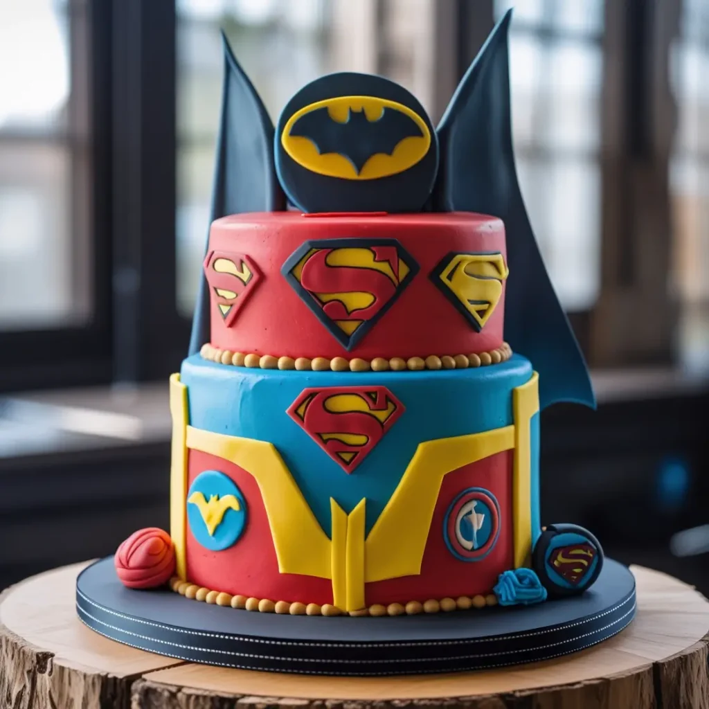 Justice League Power Cake
