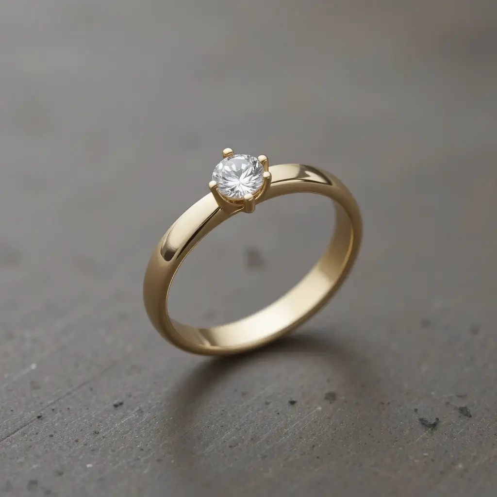 Minimalist Gold Band