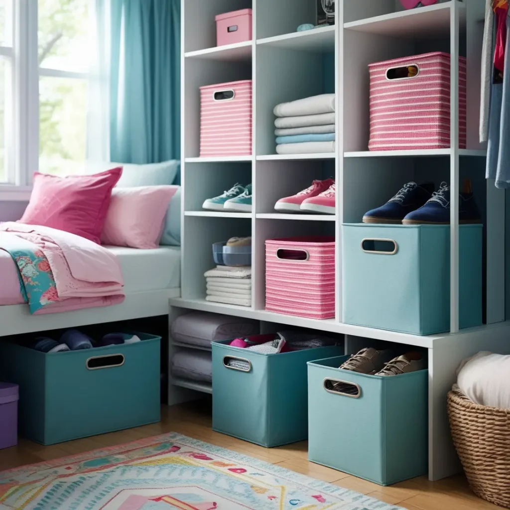 Open Storage Bins