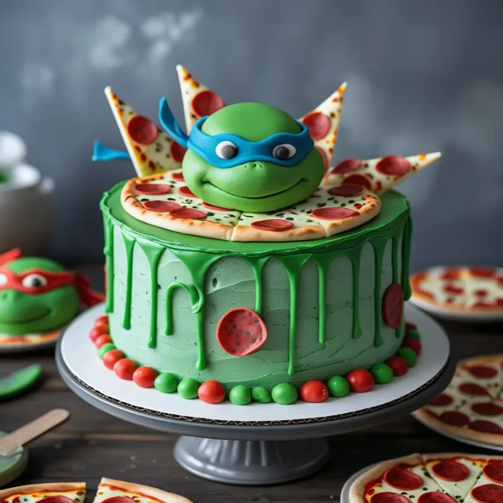 Teenage Mutant Ninja Turtles Cake