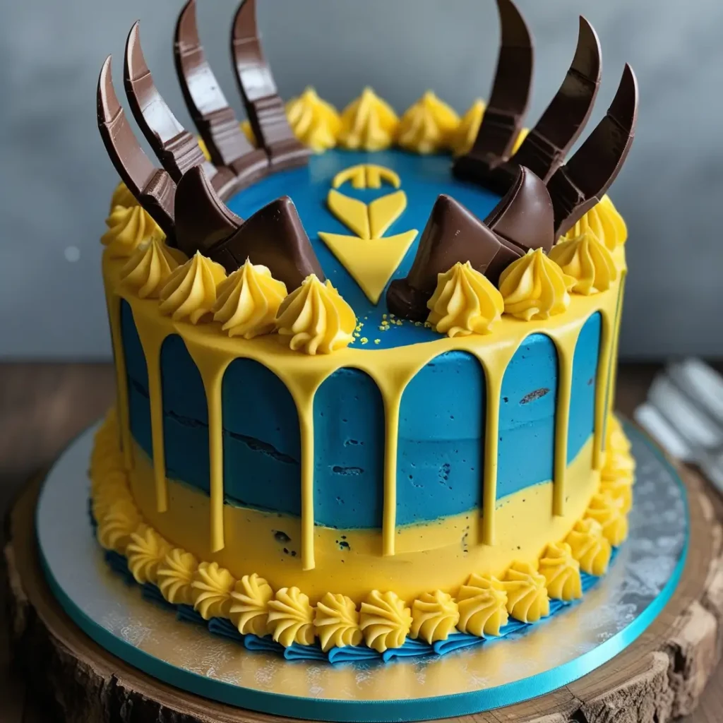 Wolverine Claw Cake