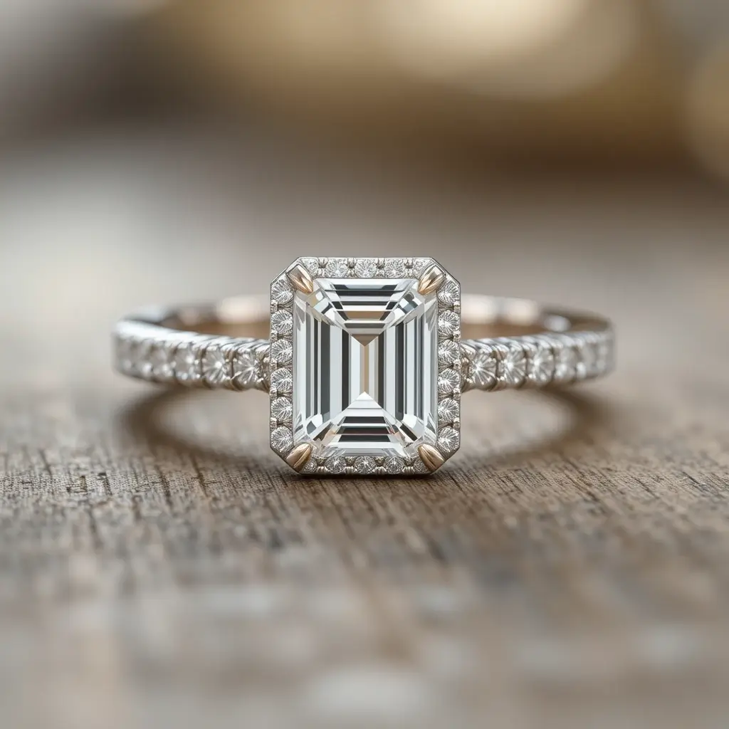 Diamond-Studded Band