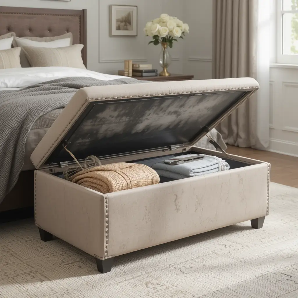 Use a Multi-Purpose Ottoman