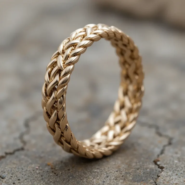 Wedding Bands for Braided Ring Lovers