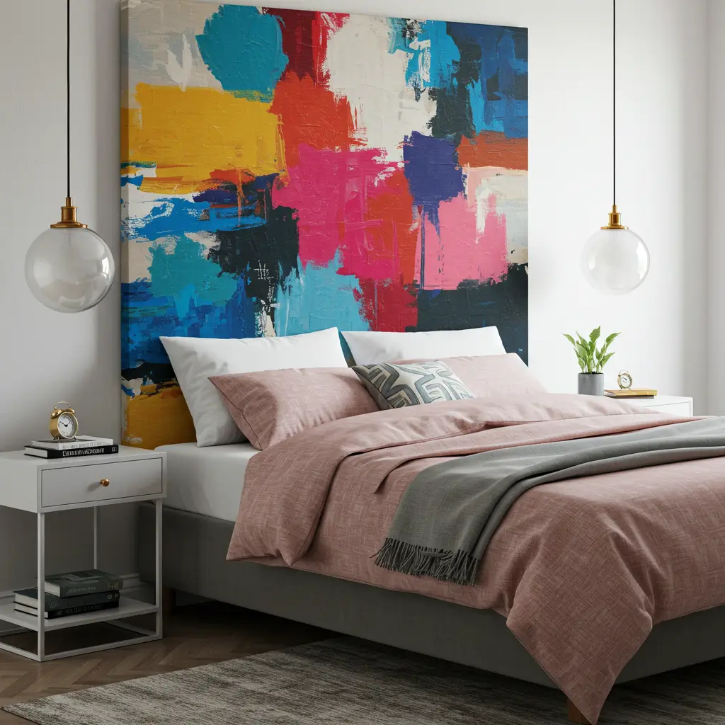 Abstract Art Headboards
