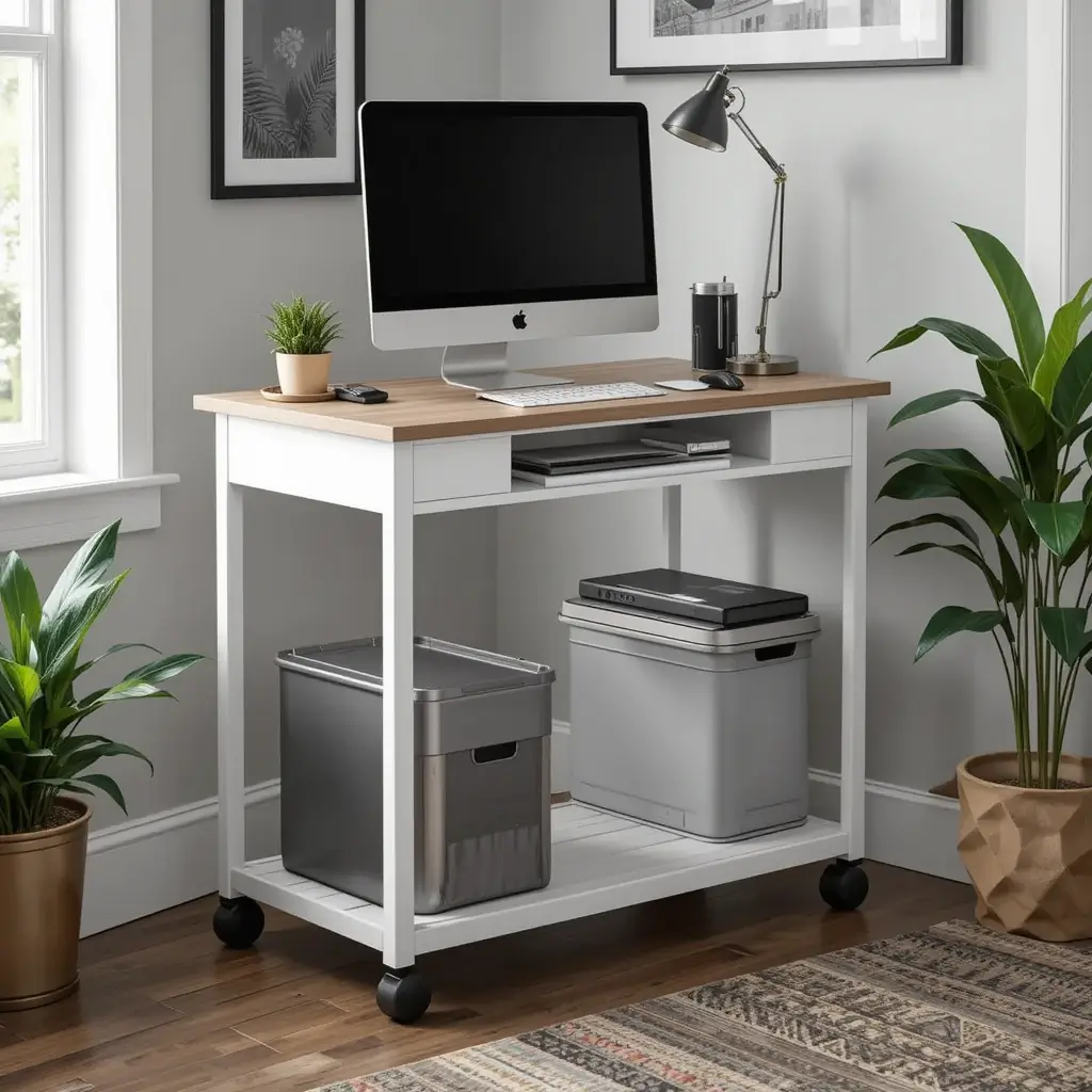 Add a Mobile Desk Cart