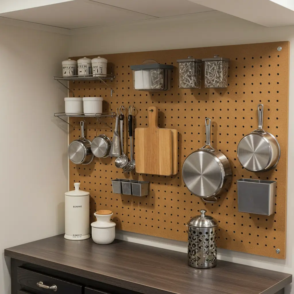 Add a Pegboard Wall