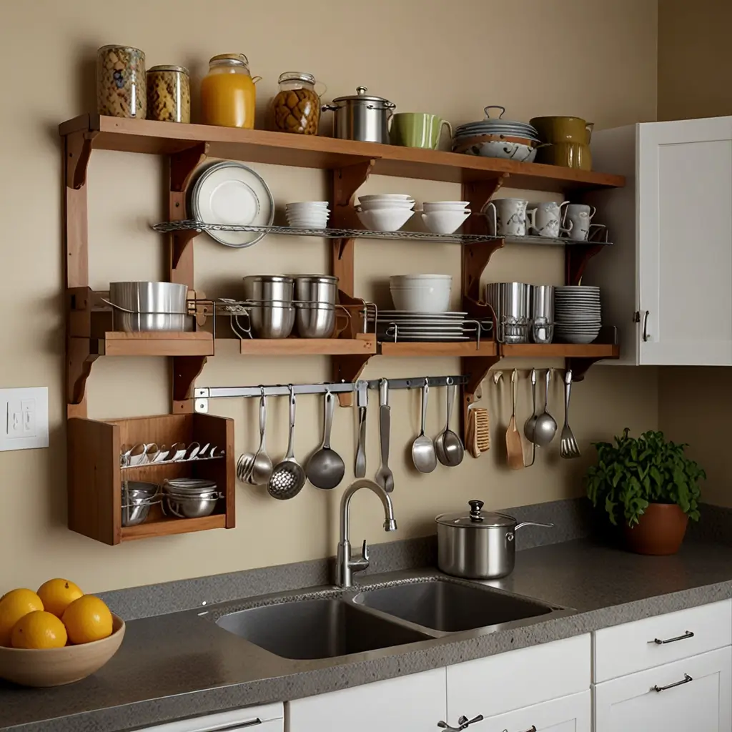 Adjustable Wall Storage