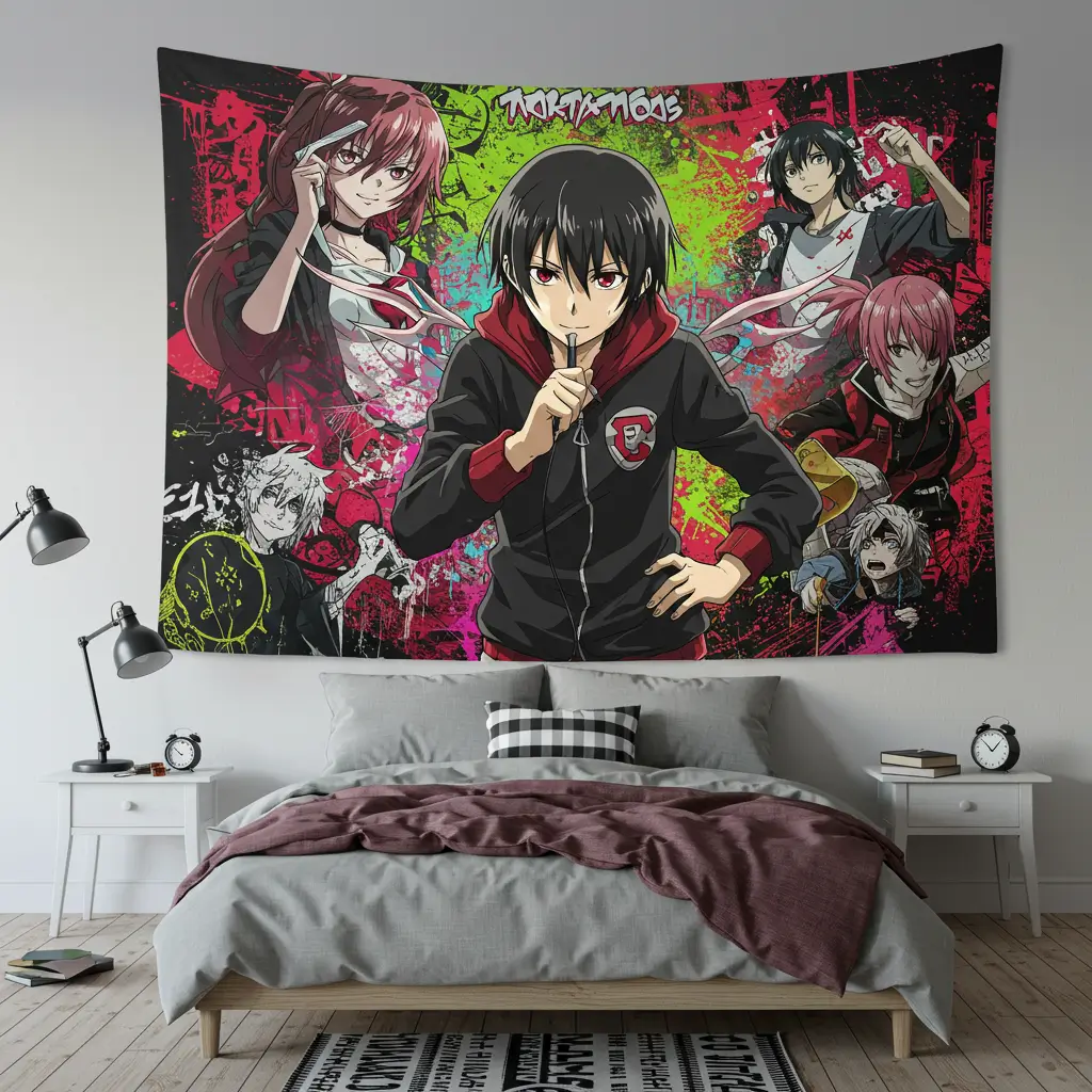 Anime or Street Art Tapestries