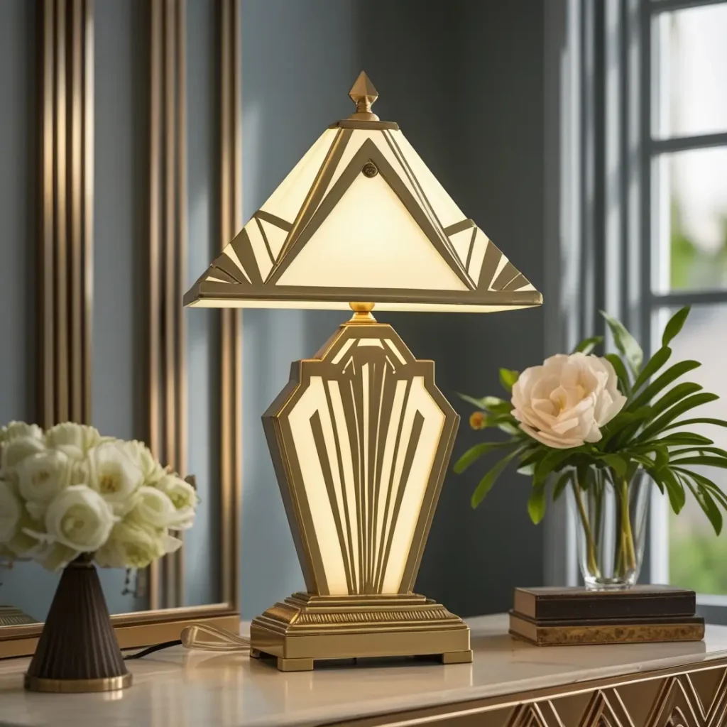Art Deco-Inspired Desk Lamps