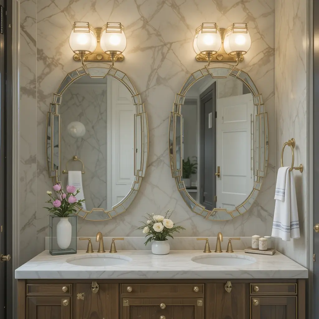 Art Deco-Inspired Fixtures