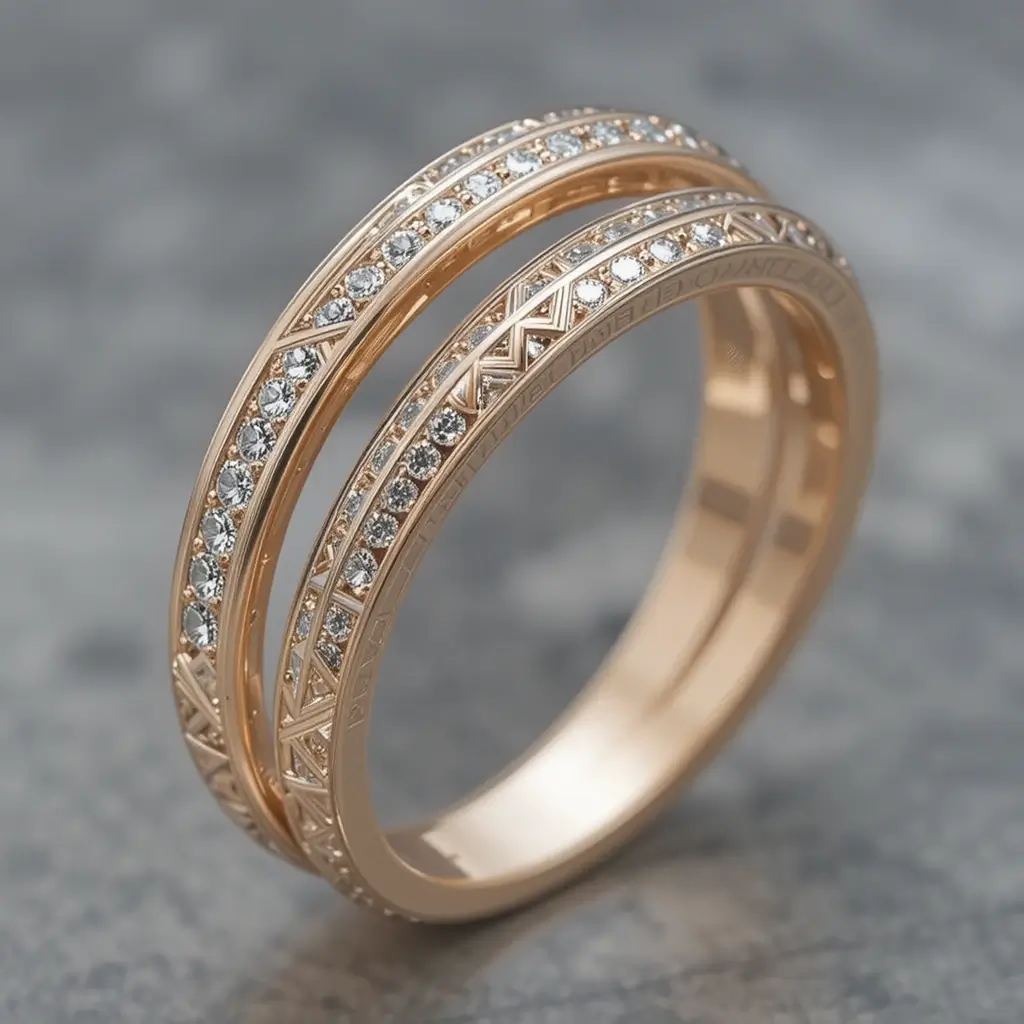 Art Deco Inspired Stack for Glamorous Vibes