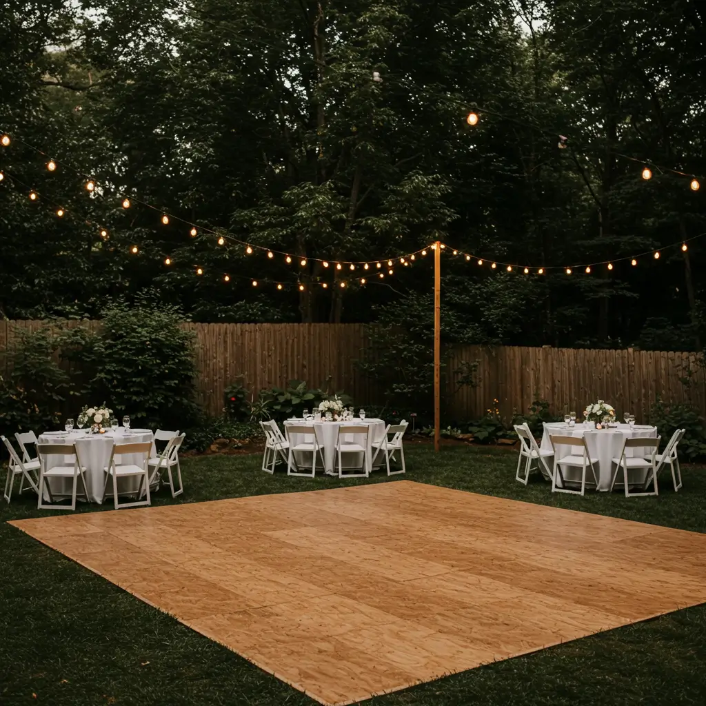 Backyard Dance Floor