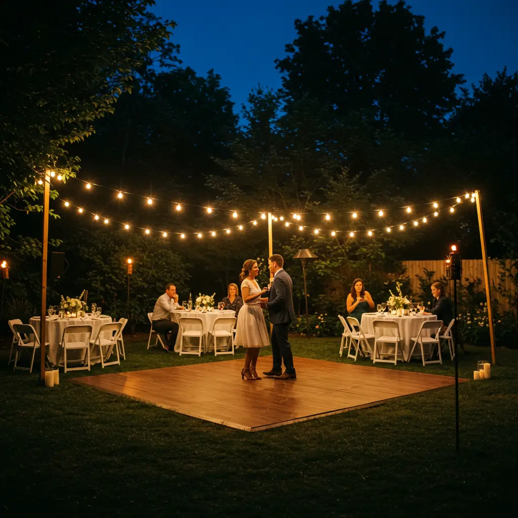 Backyard Dance Floor