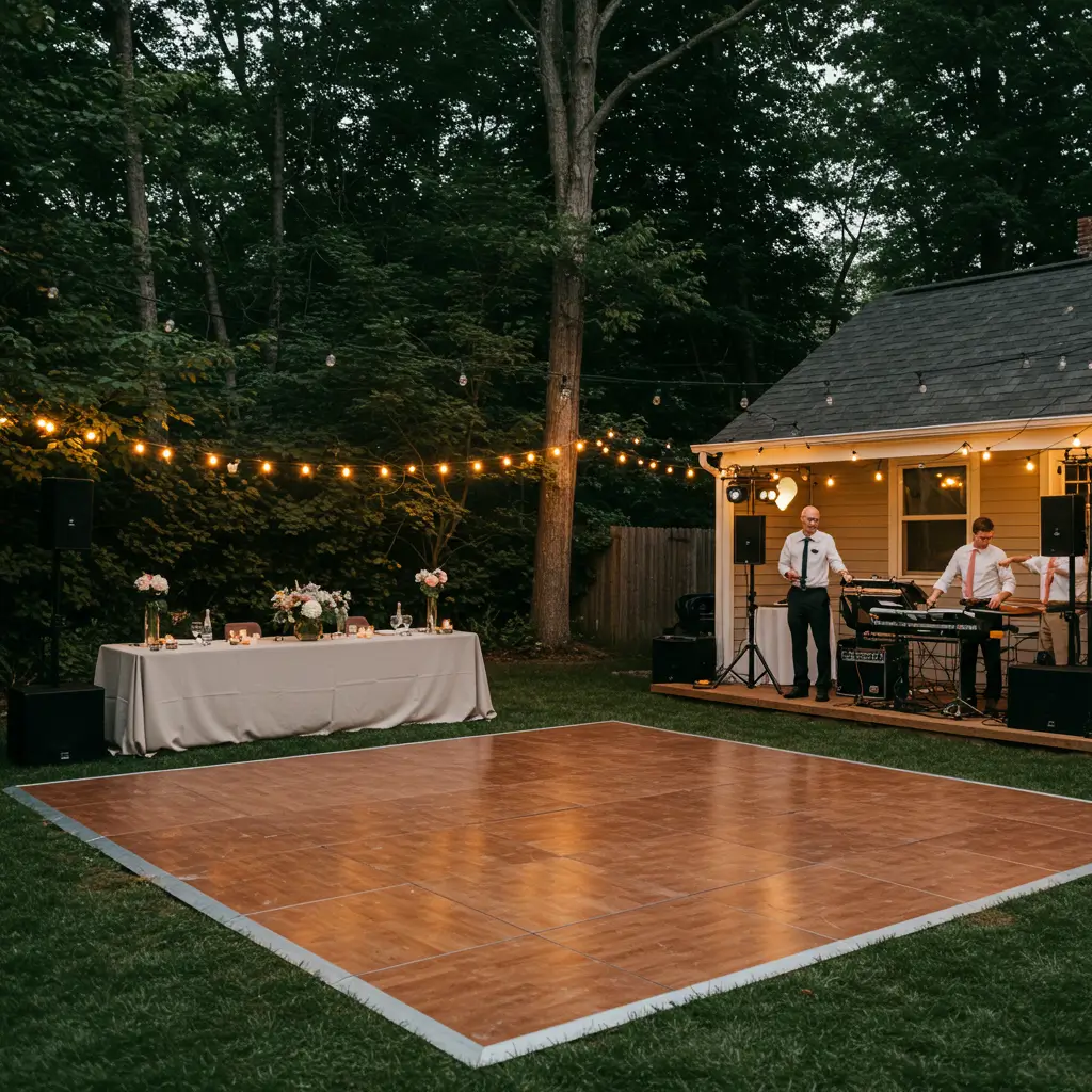 Backyard Dance Floor