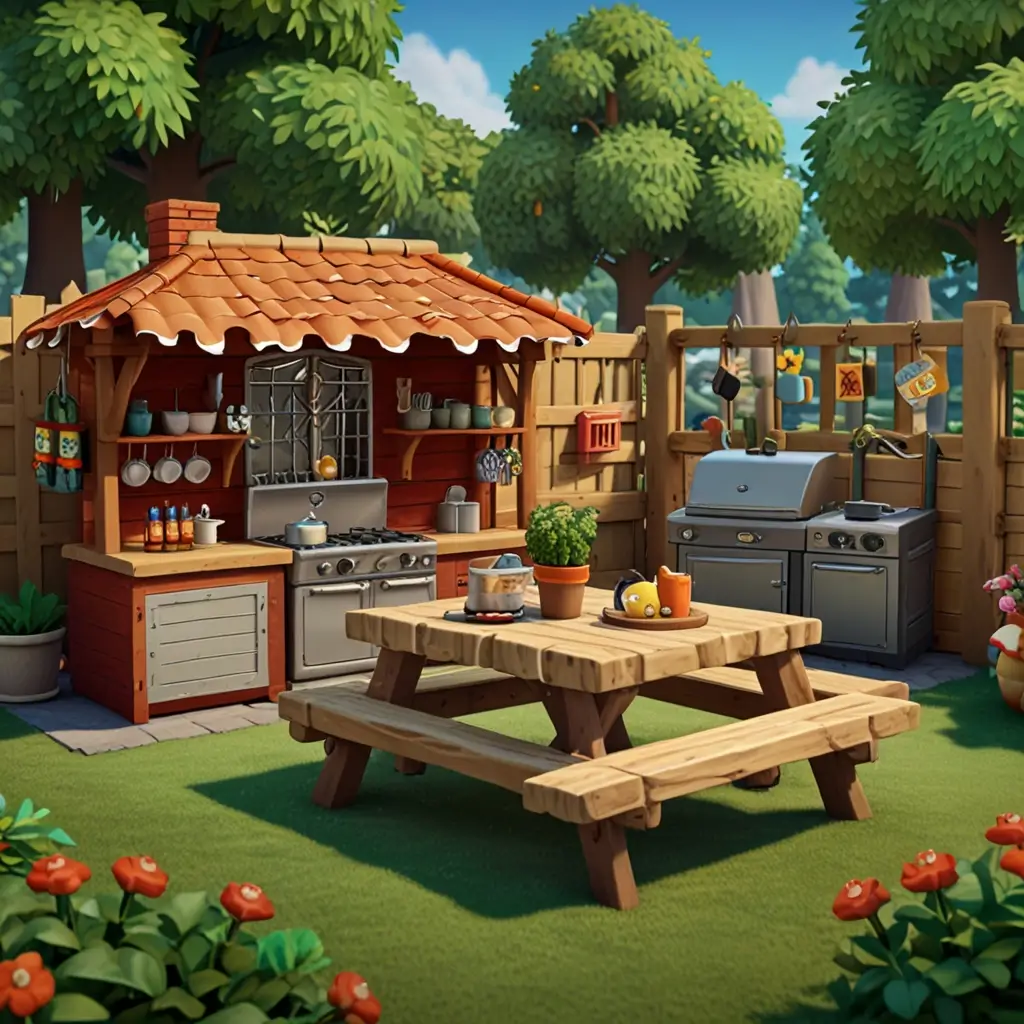 Backyard Family Kitchen