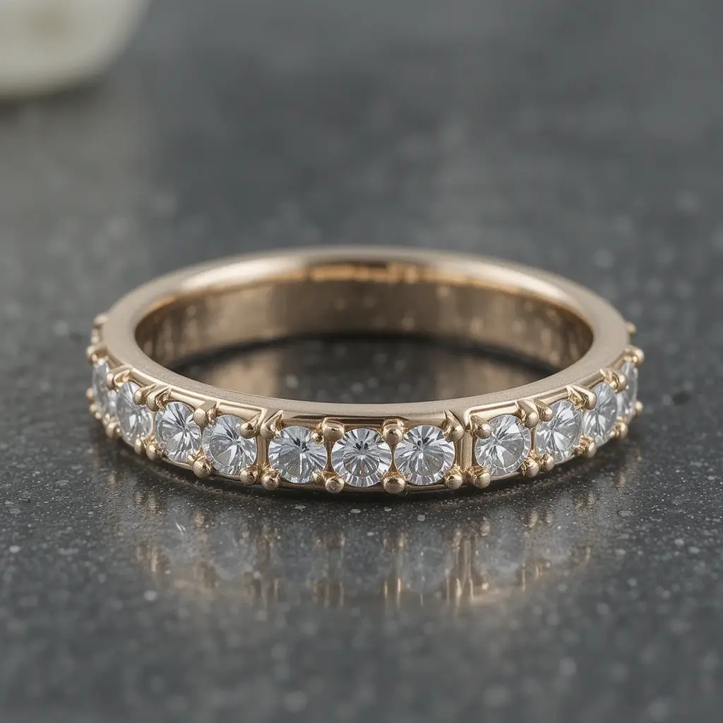 Bar-Set Wedding Bands