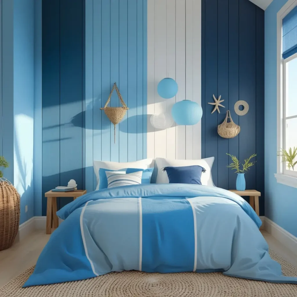 Beach Hut Color Blocking