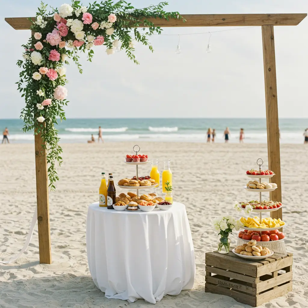 Beachside Brunch Wedding
