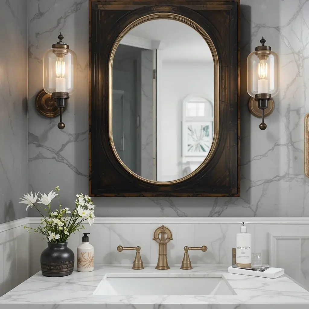 Black and Gold Combo Fixtures