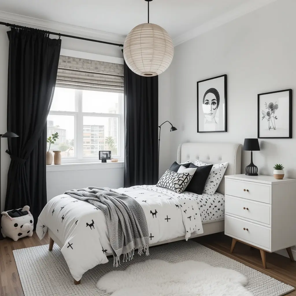 Black and White Touches