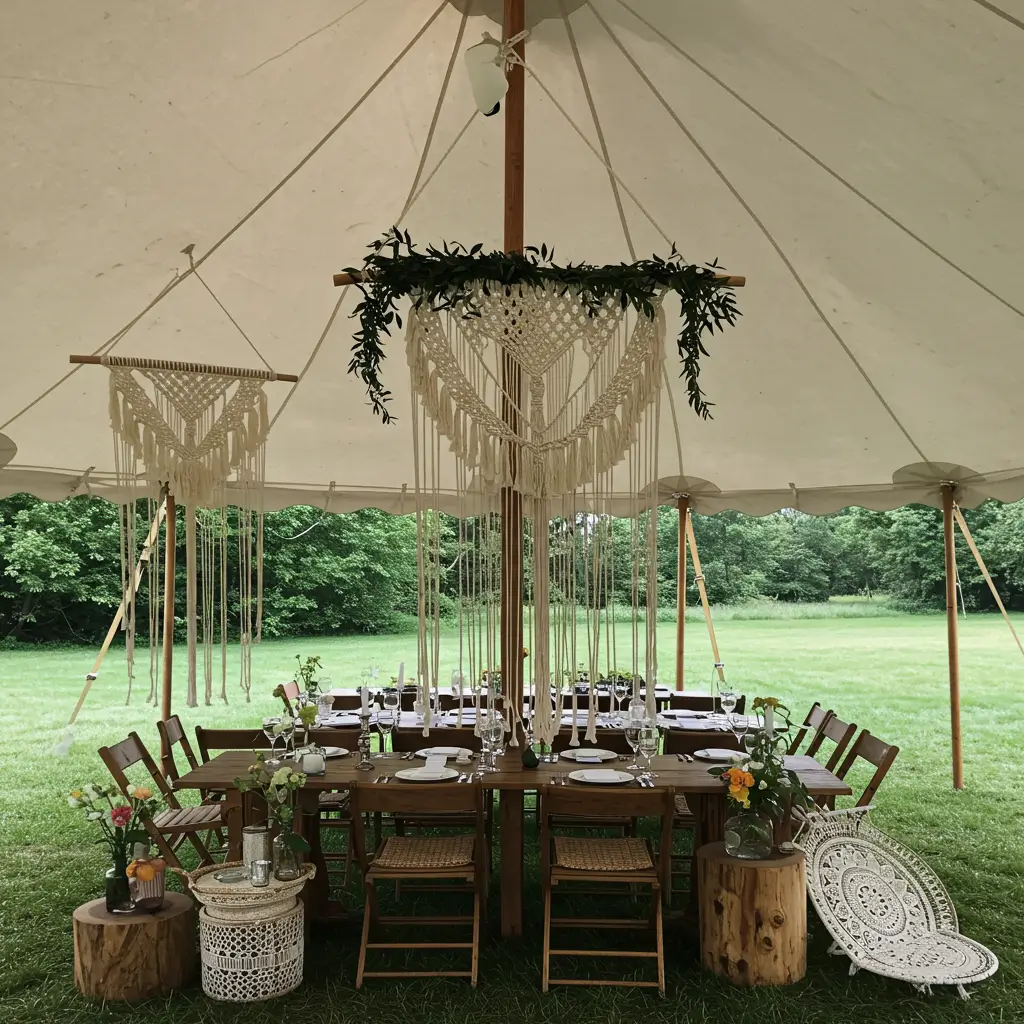 Bohemian Macrame Accents