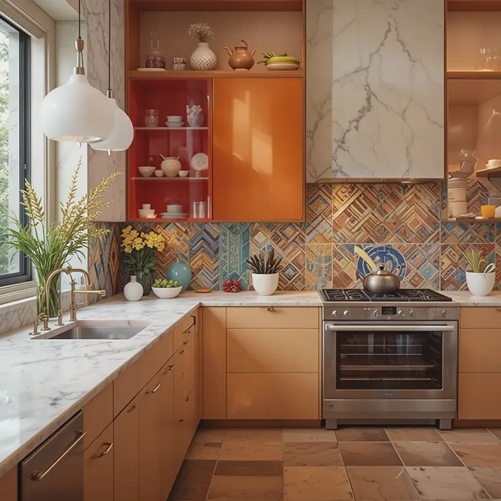 Bold Backsplashes for Visual Interest