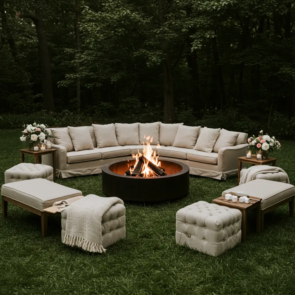 Bonfire Lounge Area
