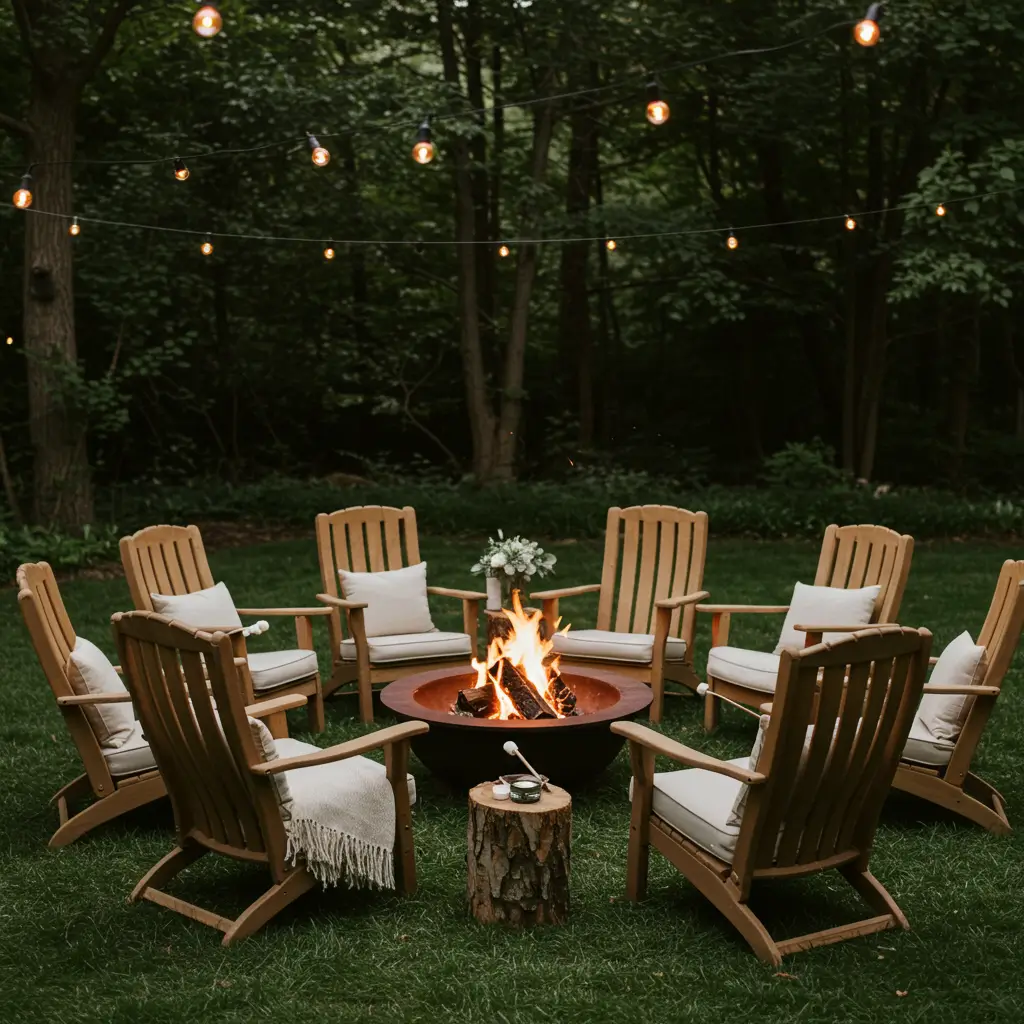 Bonfire Lounge Area