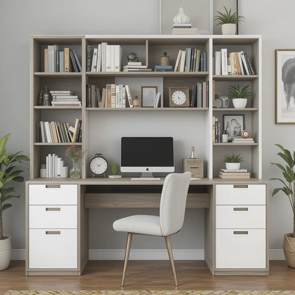 Bookshelf Desk Combos