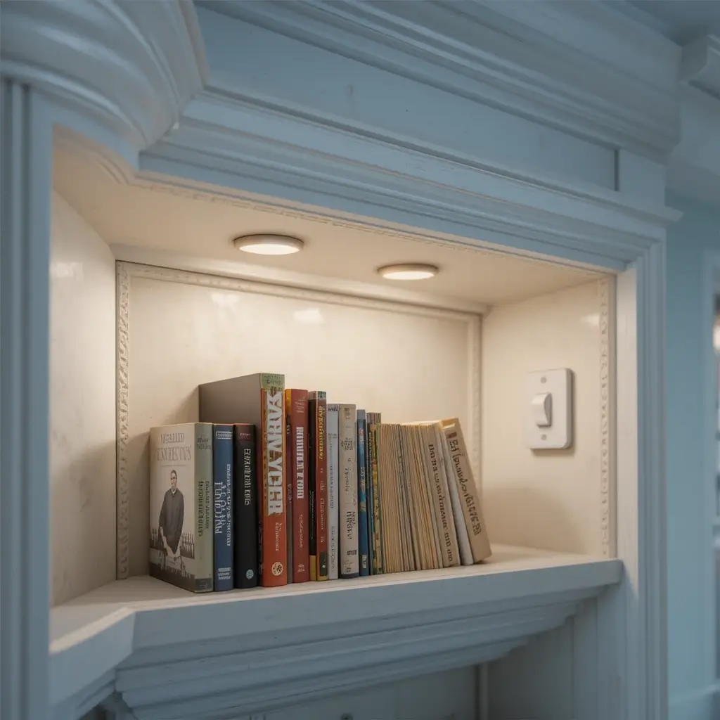 Bookshelf Light with Dimmer Switch