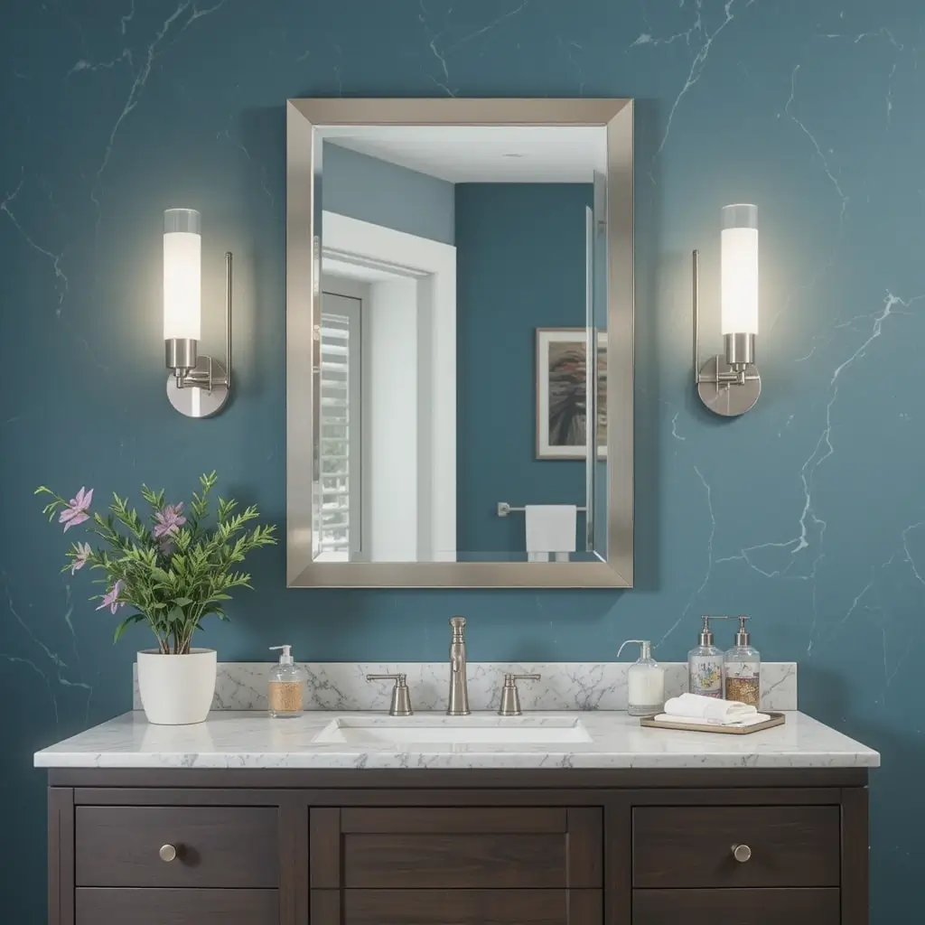 Brushed Nickel Sconces for Contemporary Vibes