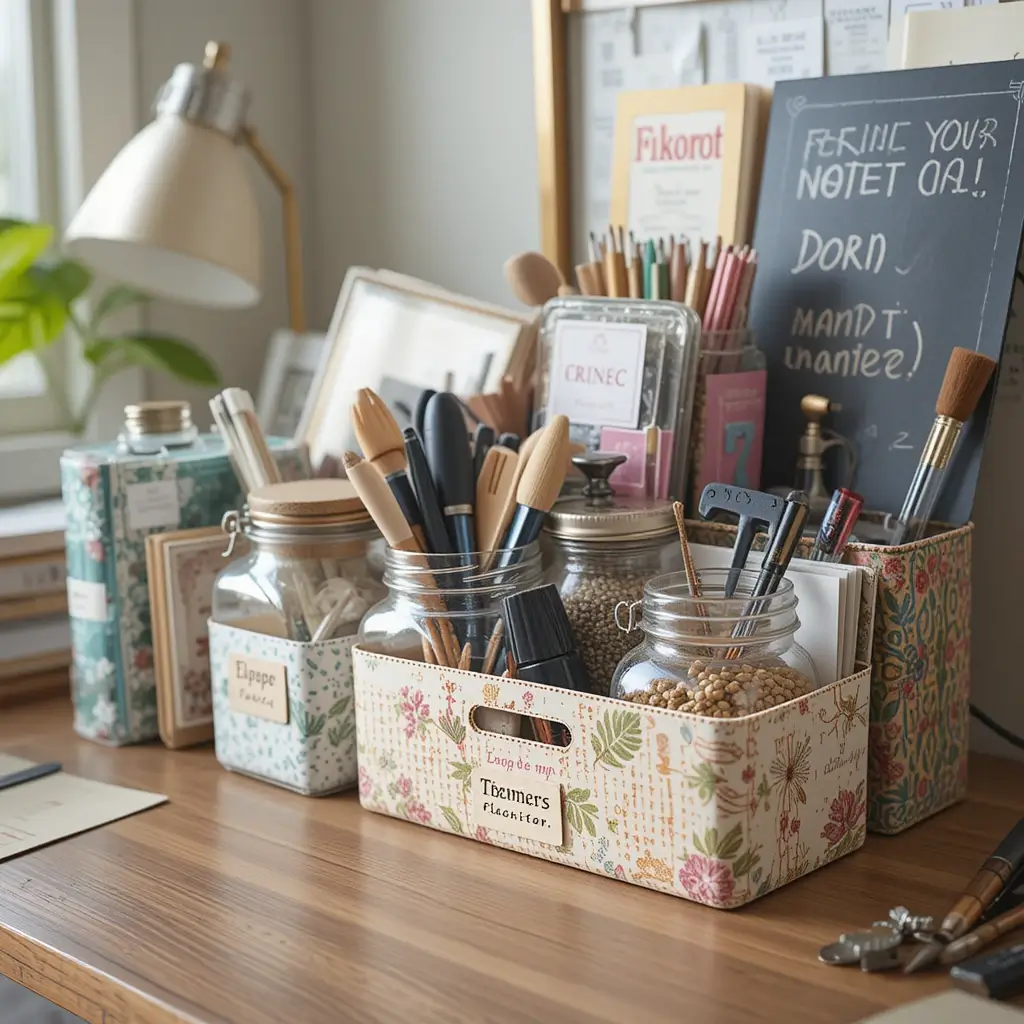 Budget-Friendly Desk Organizer