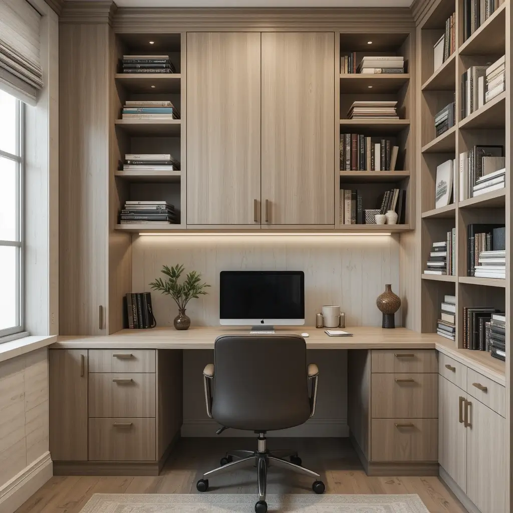 Built-In Cabinetry for Clutter-Free Storage
