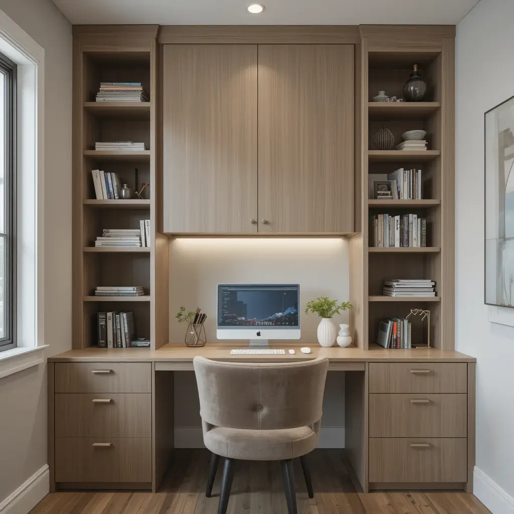 Built-In Storage Cabinets