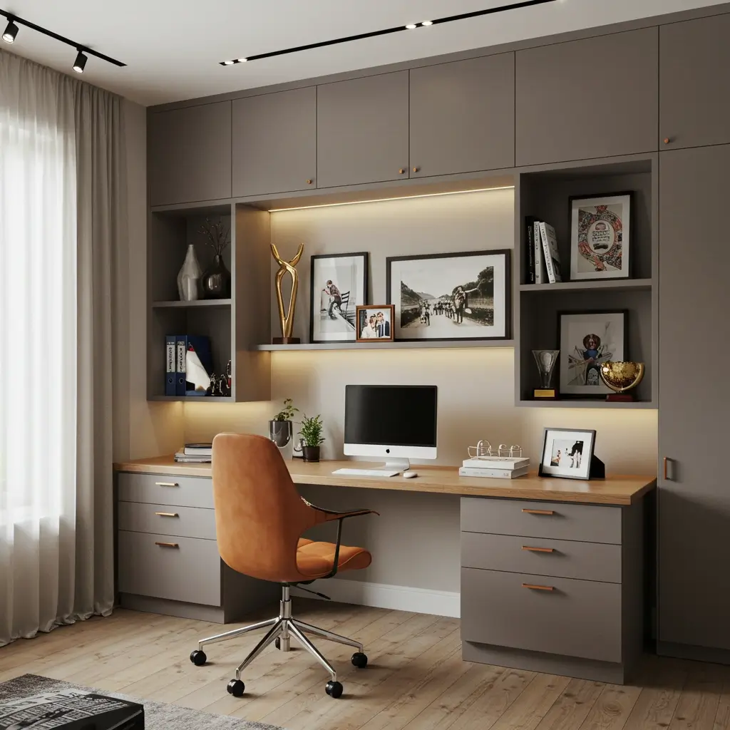 Built-in Wall Nooks for Personal Touches