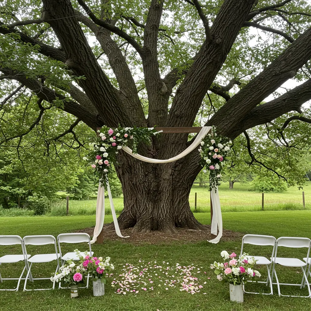 Ceremony Under a Tree