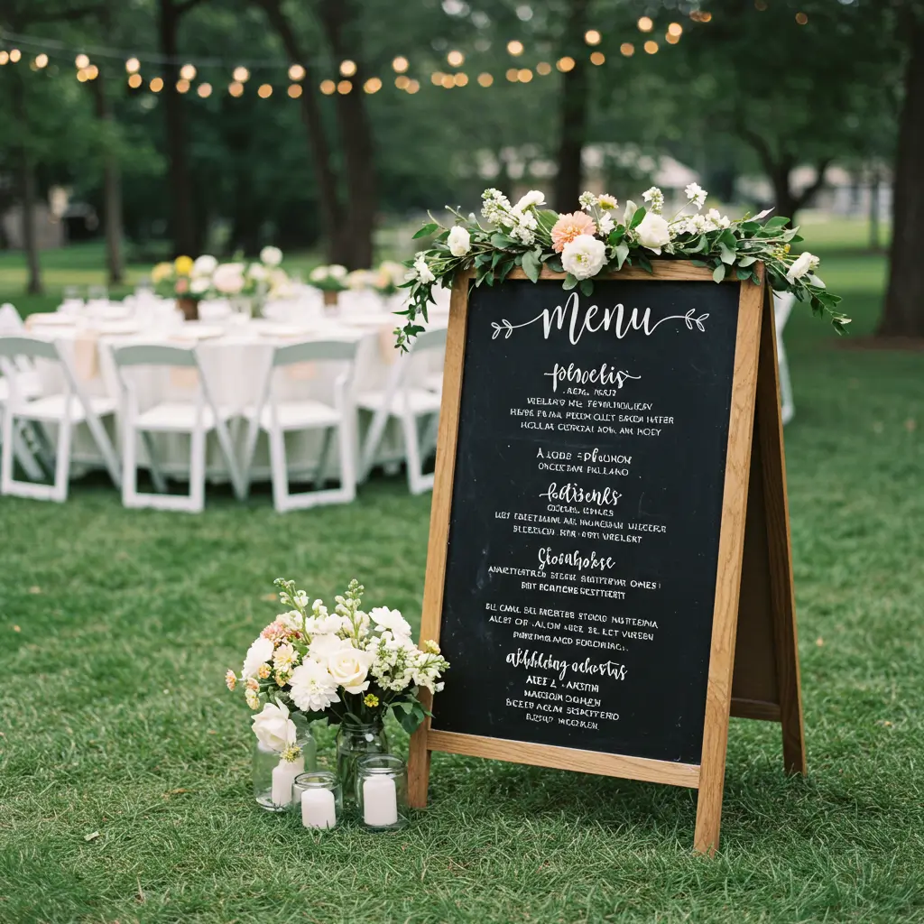 Chalkboard Menus